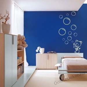 Wall sticker, Wall tattoo, Wall decoration, Wall decal - Children's room - 02.Wall tattoo - Bear 1963