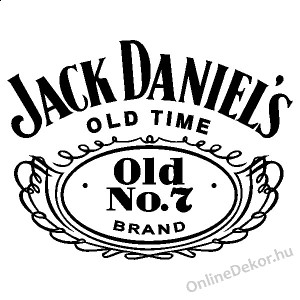 Wall sticker, Wall tattoo, Wall decoration, Wall decal - Brand name - Jack Daniels 1964