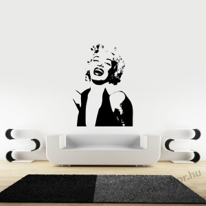 Faldekoráció, Falimatrica, Faltetoválás - Híres emberek, Női alakok, Arcok - Marilyn Monroe 2024