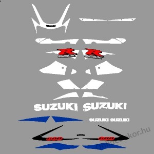 Motor sticker, Motor decal - 01.Motor sticker - Suzuki - GSX-R 600 2002