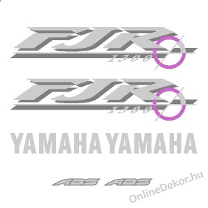 Motor sticker, Motor decal - 01.Motor sticker - Yamaha - FJR 1300