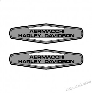 Motor sticker, Motor decal - 01.Motor sticker - Harley Davidson - Aermacchi Harley Davidson