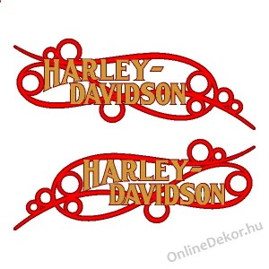 Motor sticker, Motor decal - 01.Motor sticker - Harley Davidson - Harley Davidson