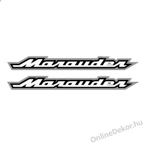 Motor sticker, Motor decal - 01.Motor sticker - Suzuki - Marauder