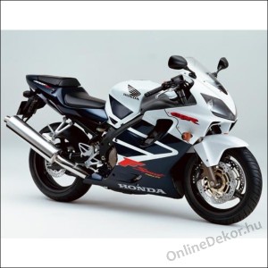 Motor sticker, Motor decal - 01.Motor sticker - Honda - CBR 600 FS (2002) White/Black