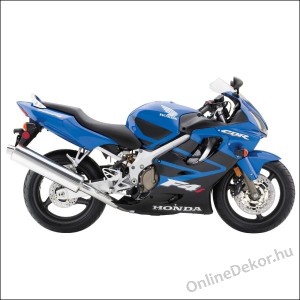 Motor sticker, Motor decal - 01.Motor sticker - Honda - CBR 600 F4i (Blue-Black)