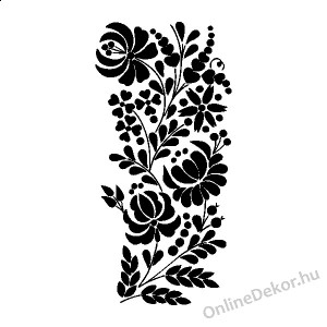 Wall sticker, Wall tattoo, Wall decoration, Wall decal - Folk - Folk pattern 2240