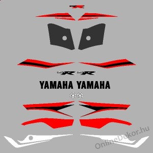 Motor sticker, Motor decal - 01.Motor sticker - Yamaha - TZR 50