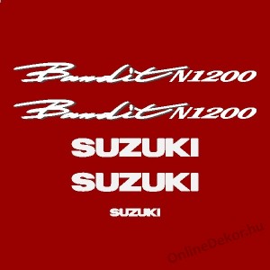 Motor sticker, Motor decal - 01.Motor sticker - Suzuki - GSF 1200 N Bandit