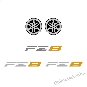 Motor sticker, Motor decal - 01.Motor sticker - Yamaha - FZ8