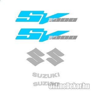 Motor sticker, Motor decal - 01.Motor sticker - Suzuki - SV 1000