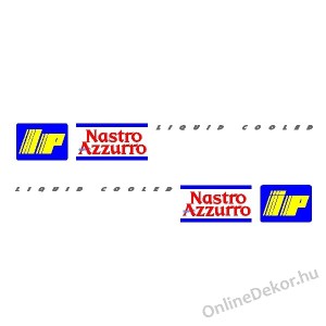 Motormatrica, Motor dekorációk - 02.Robogó matricák - Aprilia - IP Nastro Azzurro logó