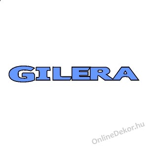Motormatrica, Motor dekorációk - 02.Robogó matricák - Gilera - Gilera logó