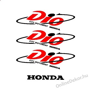 Motormatrica, Motor dekorációk - 02.Robogó matricák - Honda - Dio