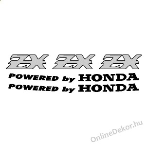 Motormatrica, Motor dekorációk - 02.Robogó matricák - Honda - ZX