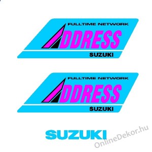 Motormatrica, Motor dekorációk - 02.Robogó matricák - Suzuki - Address