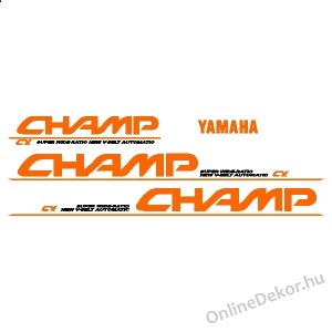 Motormatrica, Motor dekorációk - 02.Robogó matricák - Yamaha - Champ