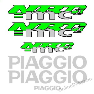 Motormatrica, Motor dekorációk - 02.Robogó matricák - Piaggio - NRG mc2