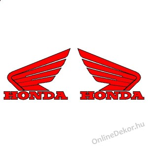 Motormatrica, Motor dekorációk - 01.Motormatricák - Honda - Honda logó, szárny