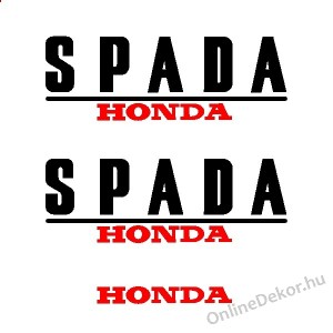 Motormatrica, Motor dekorációk - 01.Motormatricák - Honda - Spada