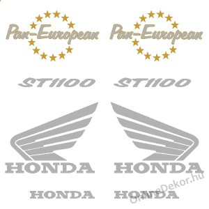 Motormatrica, Motor dekorációk - 01.Motormatricák - Honda - Pan European TS1100