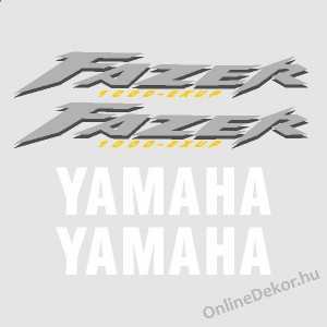 Motormatrica, Motor dekorációk - 01.Motormatricák - Yamaha - FZS 1000 Fazer