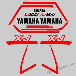 Motormatrica, Motor dekorációk - 01.Motormatricák - Yamaha - XJ 600
